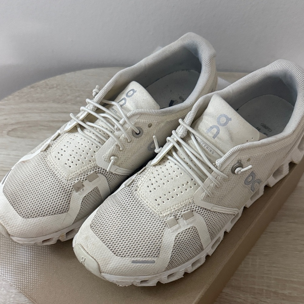 White Athletic Sneakers